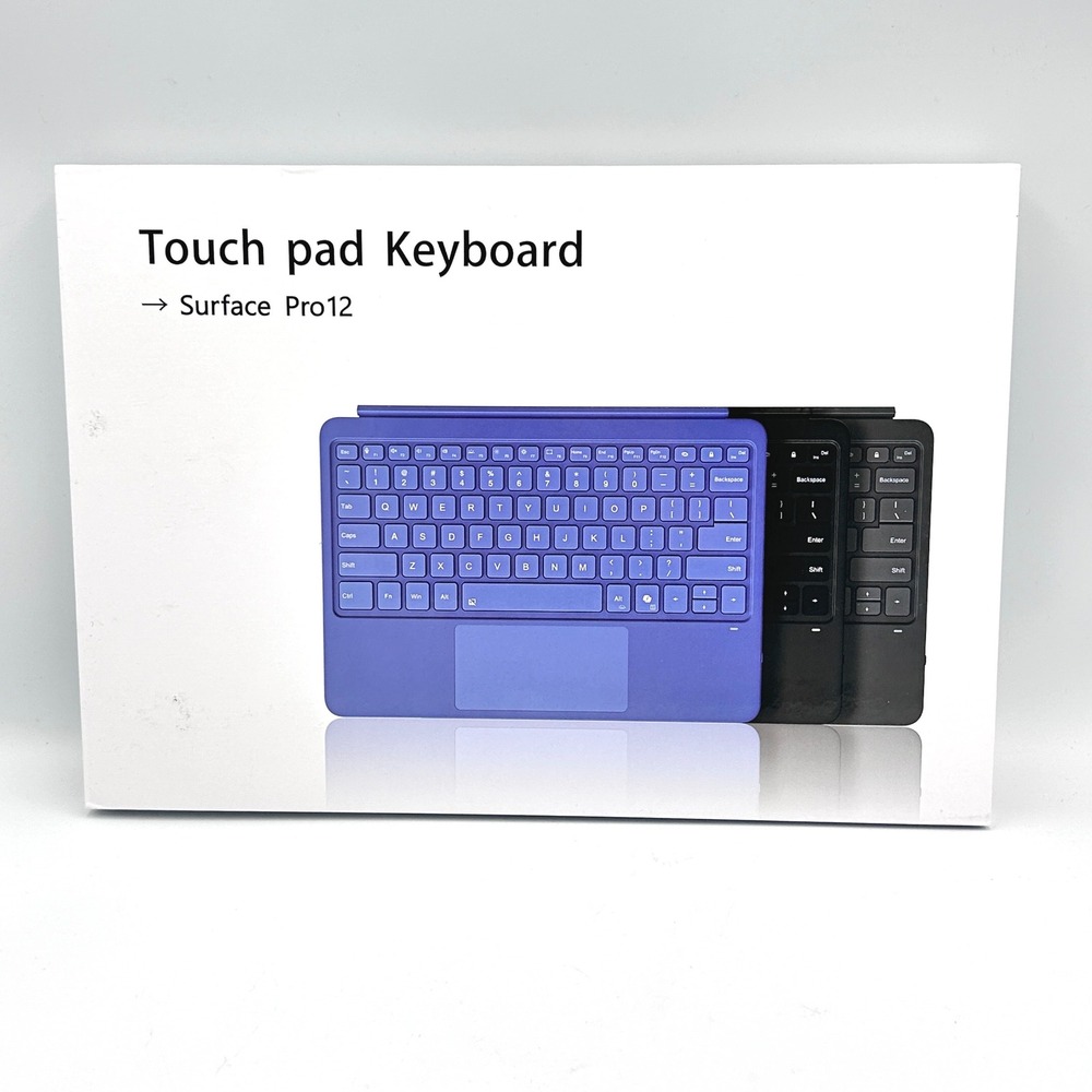 Surface Pro Tablet Ultra Thin Keyboard for Surface Pro 12 Black NEW